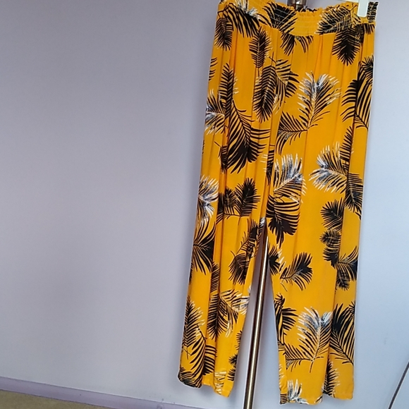 west loop Pants - Yellow Plazzo Pants west loop Pants - Yellow Plazzo Pants